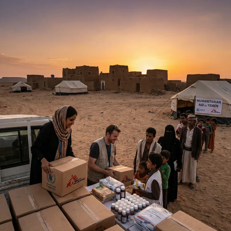 Humanitarian Aid in Yemen: NGOs' Crisis Response