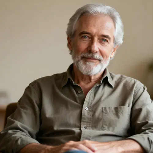 Portrait of a Distinguished Senior Man