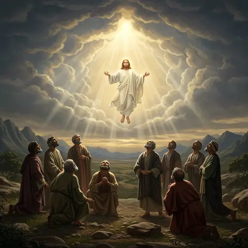 Realistic Ascension of Jesus to Heaven