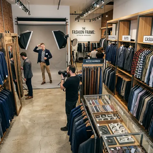 Men's Fashion Experience Center & Photography Studio