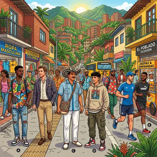 Male Fashion Diversity in Medellin, Colombia | Vibrant Styles