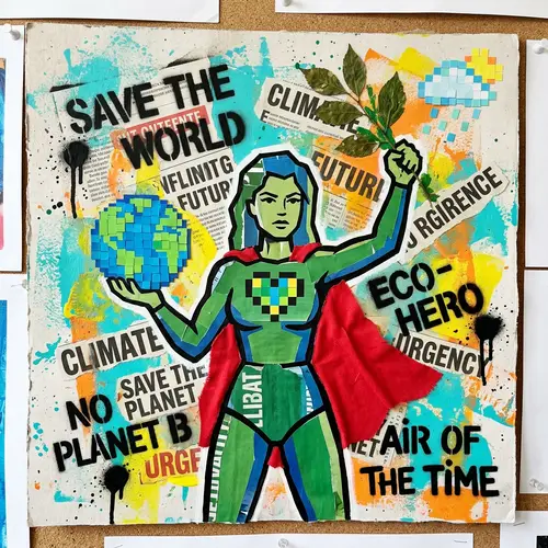 Create a Hero: Art Techniques for Teens