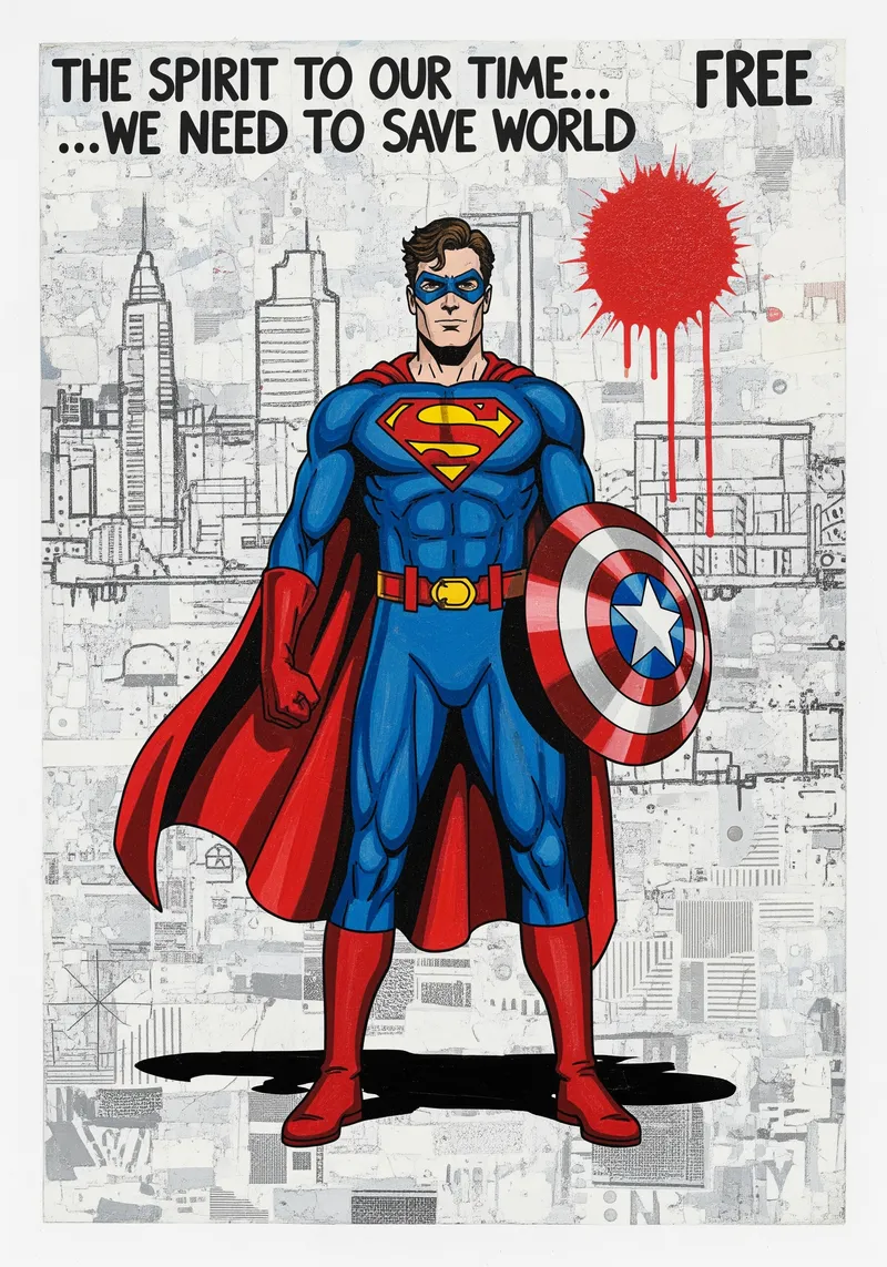 Create a Hero: Art Techniques for Teens