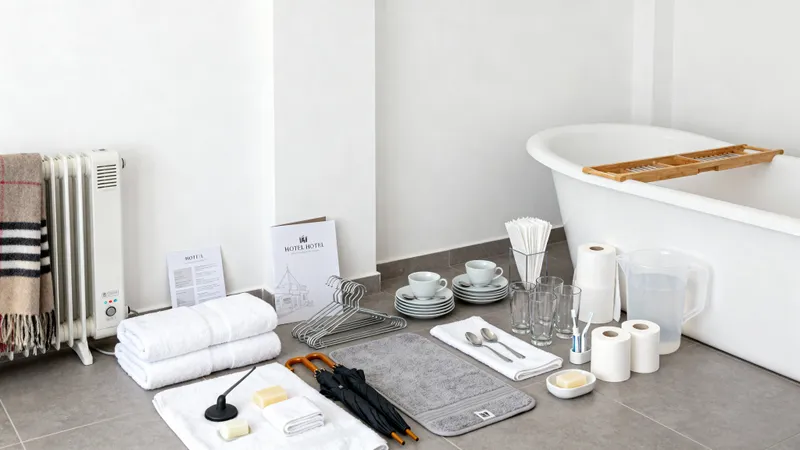 Stunning Minimalist Hotel Room Design