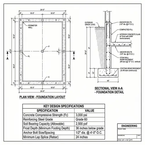 Reinforced Concrete Tank Design Specifications