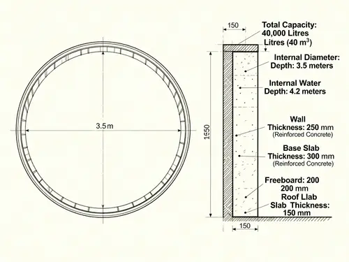 Reinforced Concrete Tank Design Specifications