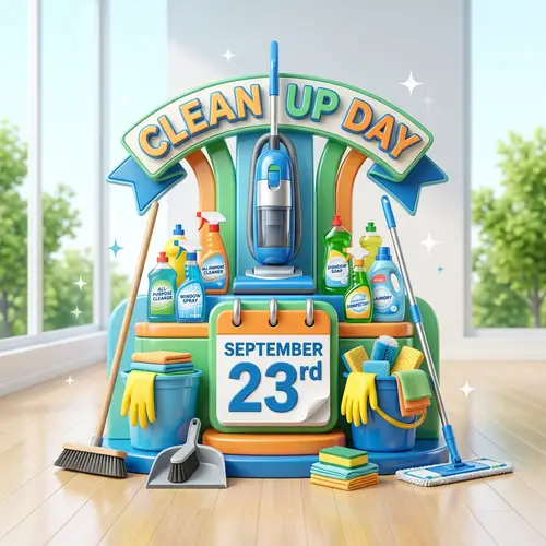 Celebrate Clean Up Day with Essential Cleaning Tools | September 23rd