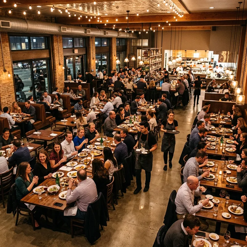 Spacious 100 Person Seating Restaurant in Your Area