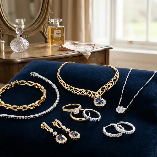 Elegant Gold and Silver Jewelry Collection