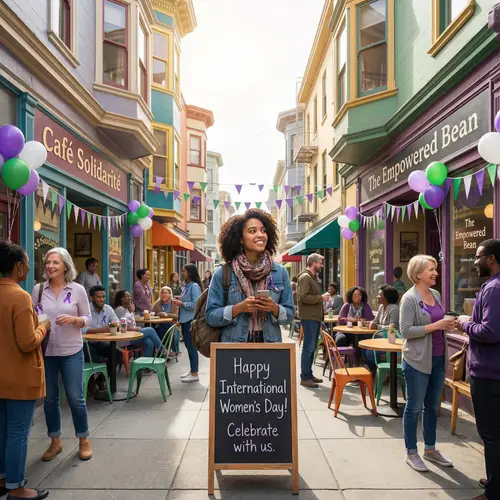 Celebrate International Women's Day in Style at Vibrant Cafés