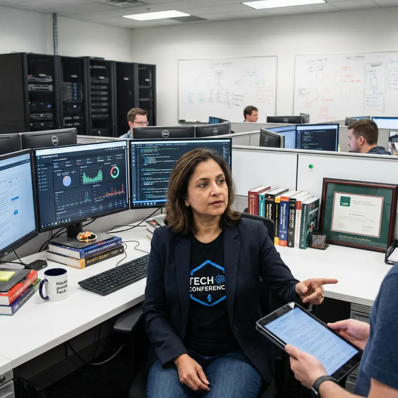 Information Security Officer in Office Setup