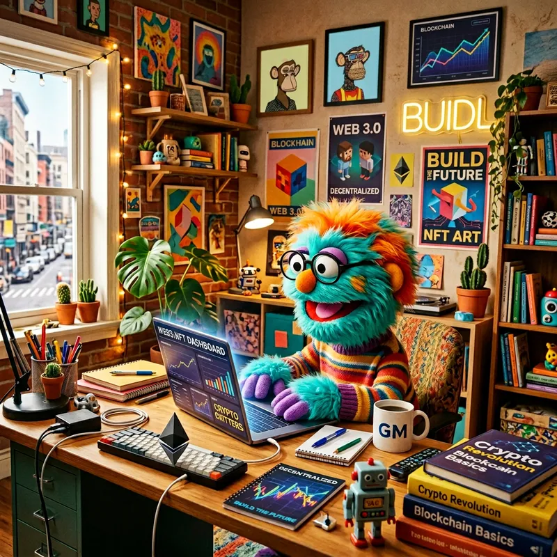 Whimsical Muppet Art: Digital Creativity Unleashed