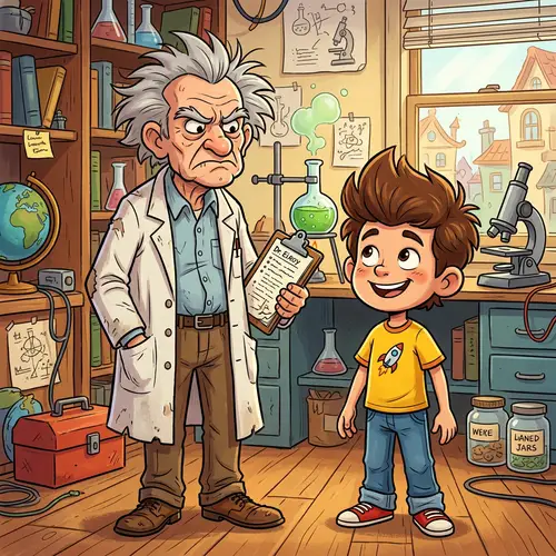 Rick and Morty Cartoon Characters in Illustration