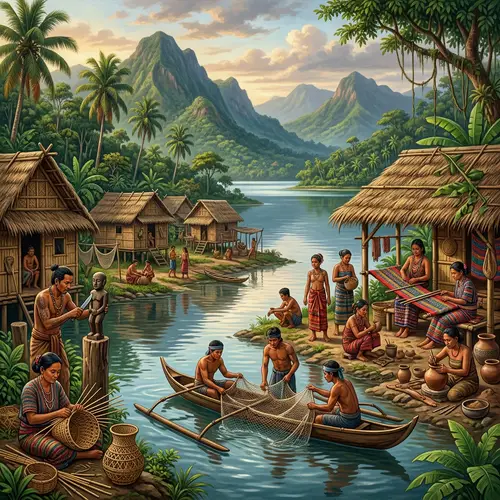 Pre-Colonial Life in the Philippines: Indigenous Daily Activities