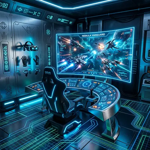 Futuristic Sci-Fi Gaming Experience