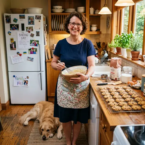 Heartwarming Moments with Mom in the Kitchen