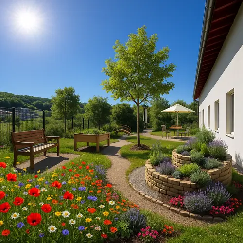 Create a Beautiful Floral Garden Space