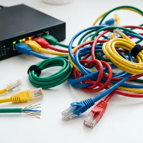Vibrant Ethernet Cables: Colors & Connectivity