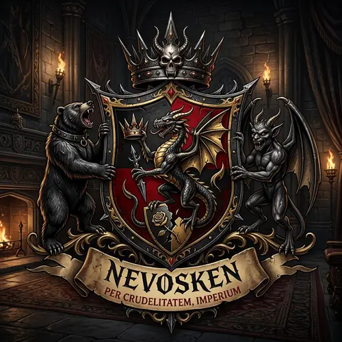 Nevosken Family Emblem: Luxury, Power, Cruelty