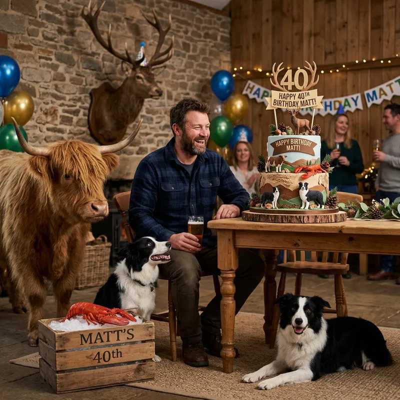 40th Birthday Cake for a Unique Celebration 40th Birthday Cake for a Unique Celebration
