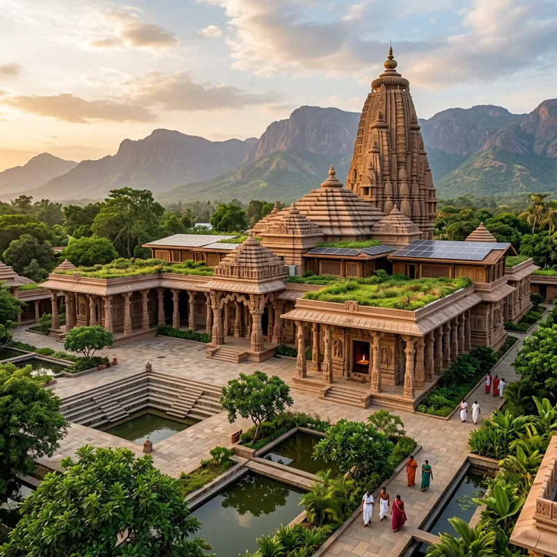 Sustainable Design Elements Inspired by Ram Mandir Architecture Sustainable Design Elements Inspired by Ram Mandir Architecture