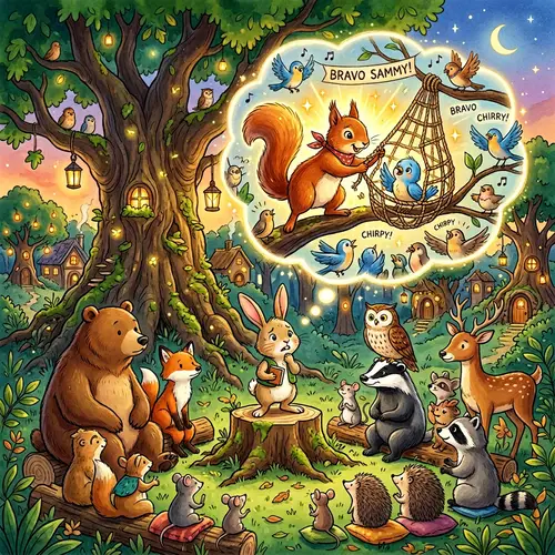 Sammy the Brave Squirrel: A Heartwarming Forest Tale | Storybook