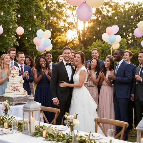 Grand Wedding Celebration with Multicultural Guests