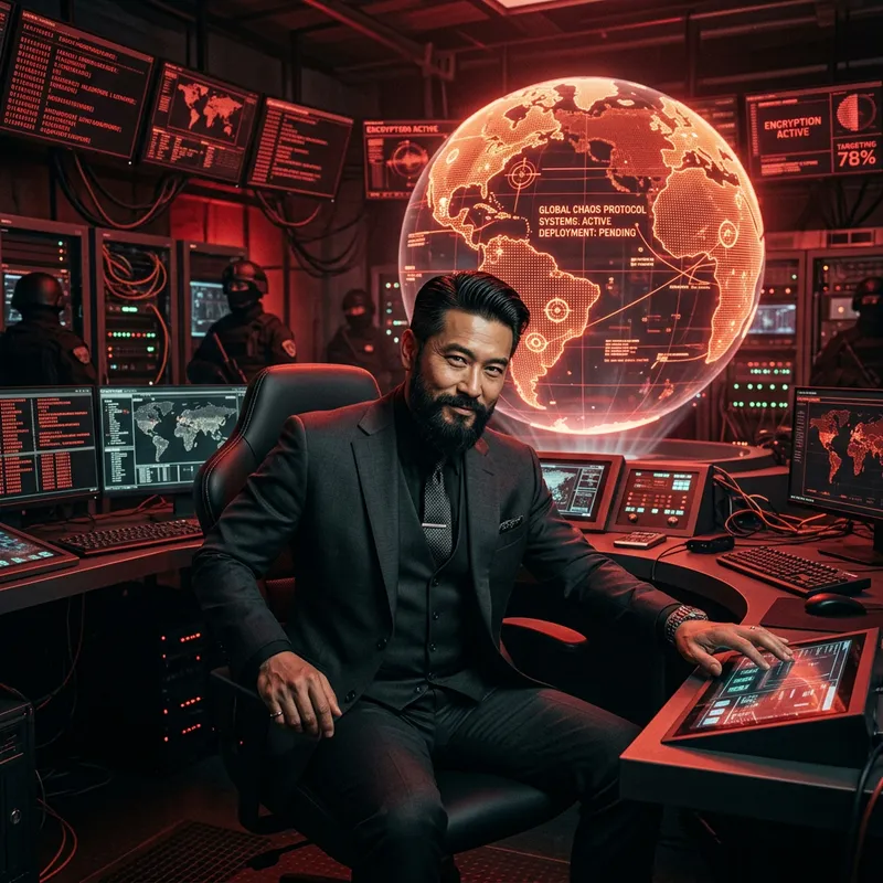 Mastermind of Global Destruction: A Sinister Villain's Ambition