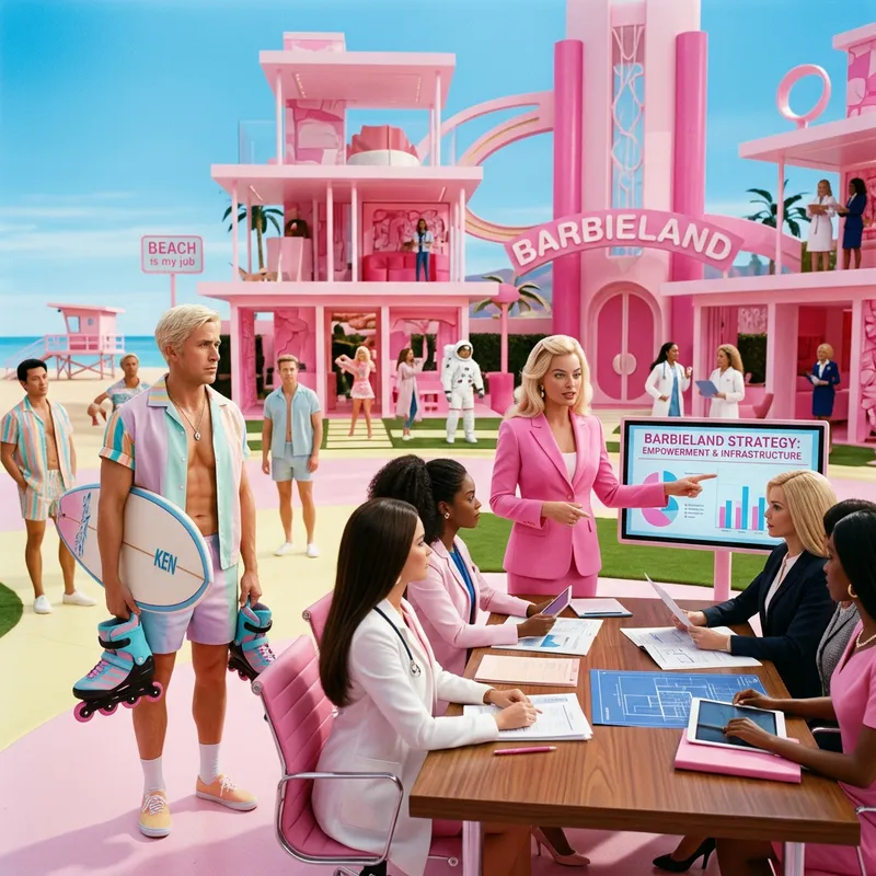 Exploring Gender Roles in Barbie: Ken vs. Barbie Exploring Gender Roles in Barbie: Ken vs. Barbie