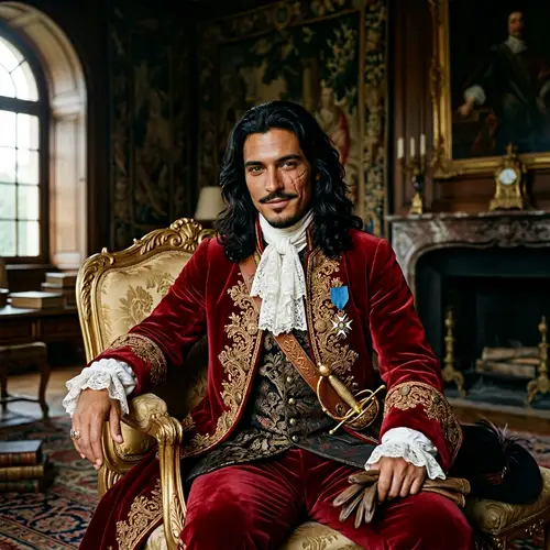 17th Century Southern French Nobleman with Mysterious Charm