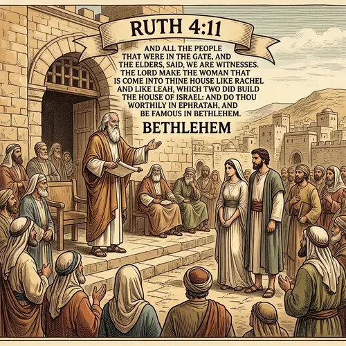Ruth 4:11 - Biblical Insights and Context