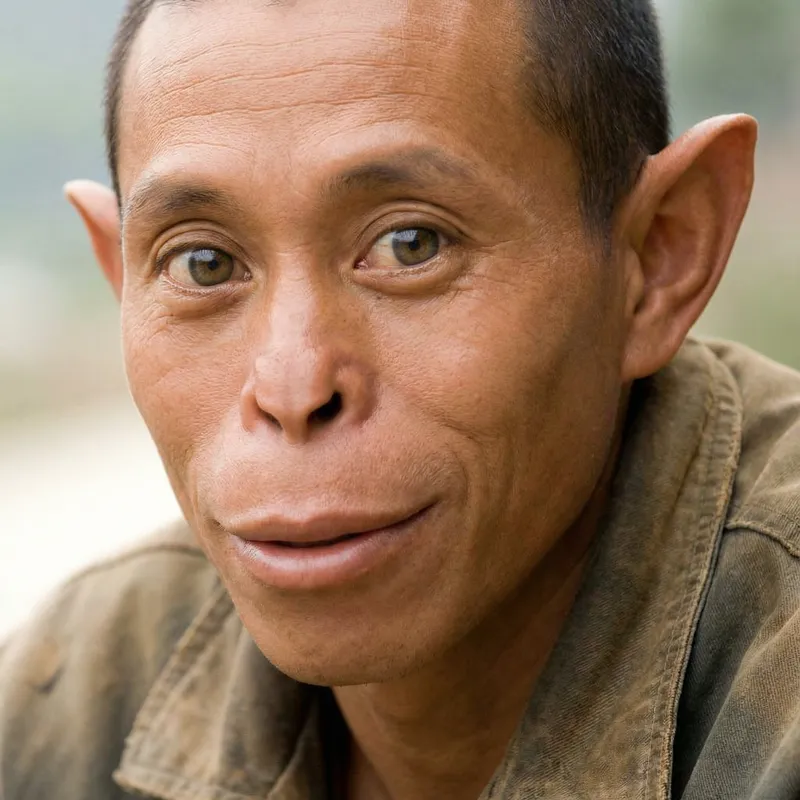 Human-Monkey Hybrid Face Art | Unique Features Human-Monkey Hybrid Face Art | Unique Features