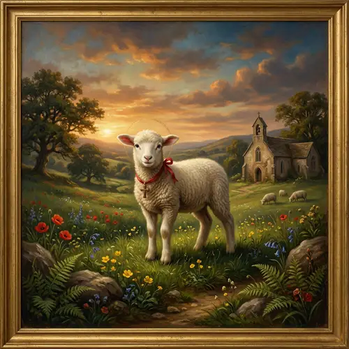 Lamb of God - Symbol of Purity and Compassion