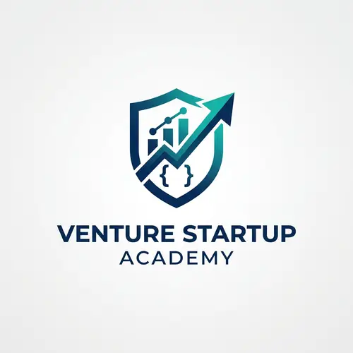 Venture Startup Academy Logo Design