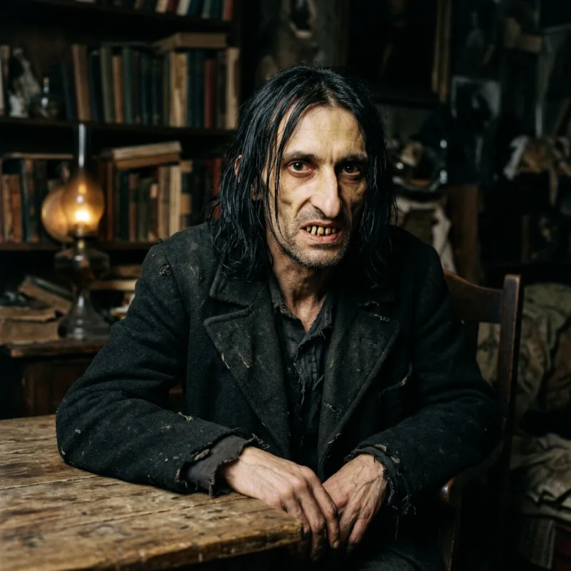 Severus Snape: Enigmatic Man with Sallow Complexion and Unique Features