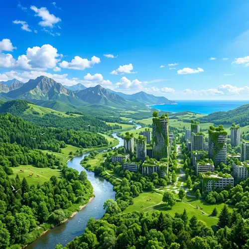 Tranquil Beauty of an Untouched Planet