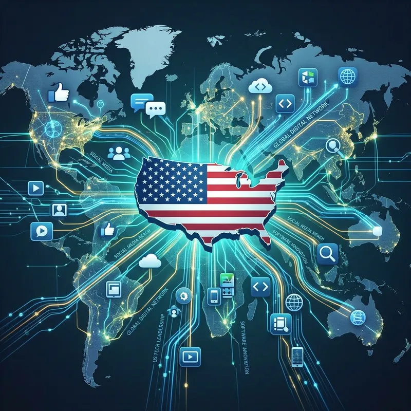 US Digital Dominance in Tech and Social Media US Digital Dominance in Tech and Social Media