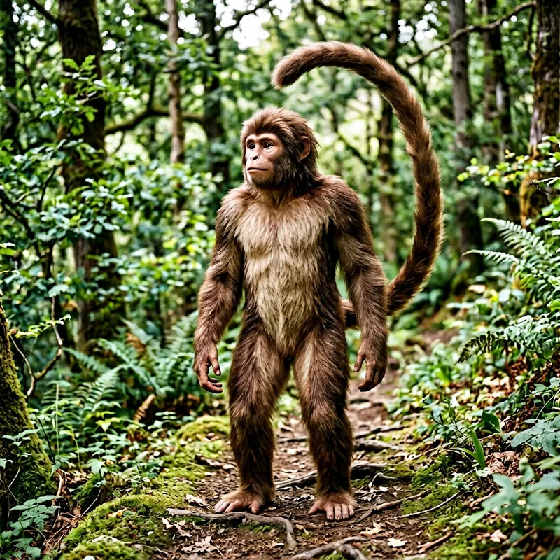 Human-like Monkey Creature