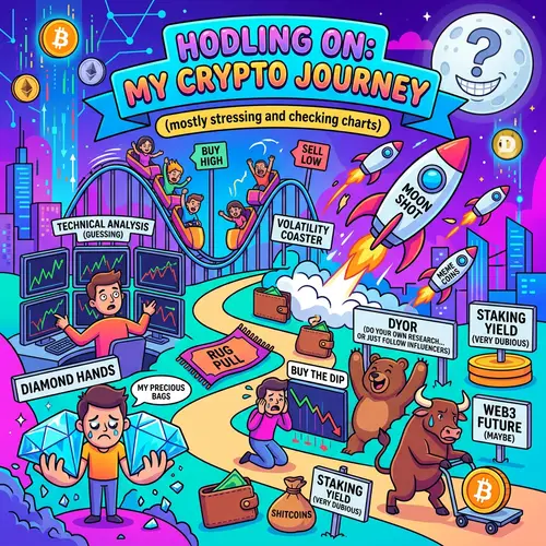 Colorful Cryptocurrency Twitter Header | 1500x1500 Pixels