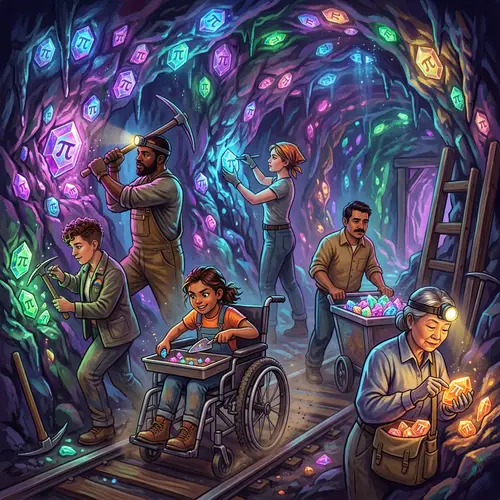 Enchanted Pi Crypto Mining Scene: Diversity & Wonder Underground