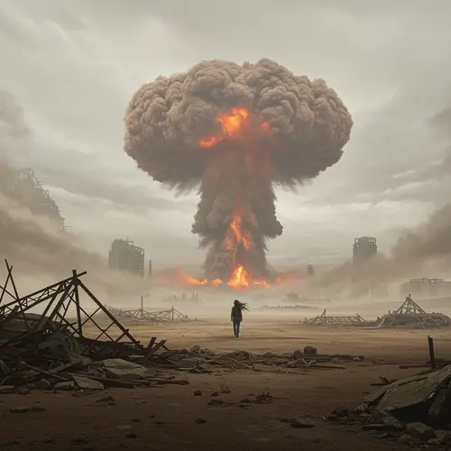 After the Blast: A Music Album Cover