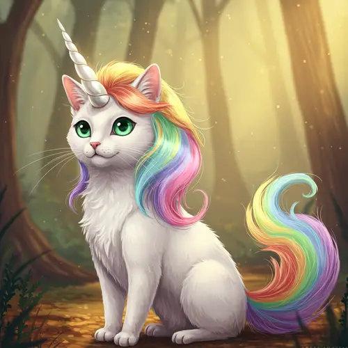 Einhornkatze - The Magical Unicorn Cat