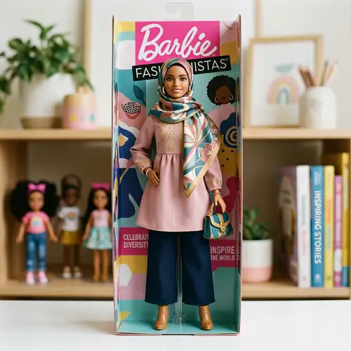 Barbie Doll with Hijab - Celebrate Diversity