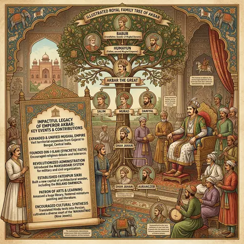 Indian Historical Ruler's Life & Legacy | Royal Family Tree