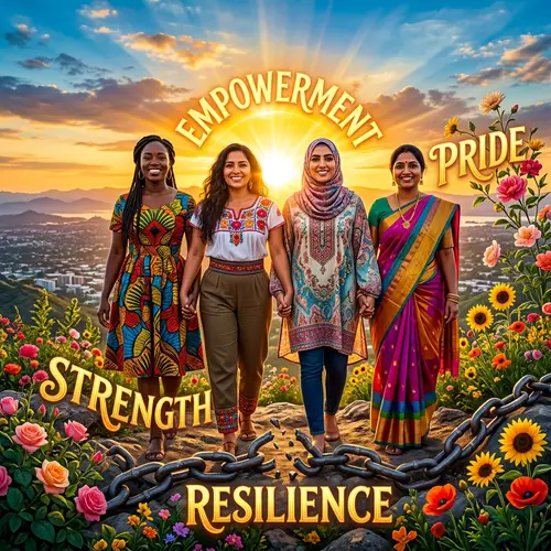 Strength & Resilience of Women: Empowering Images & Words