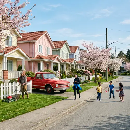 Quintessential Suburban Neighborhood with a Diverse Community