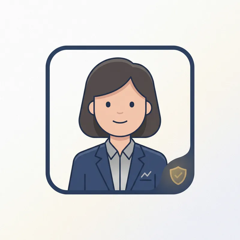 Professional AI Financial Assistant Icon