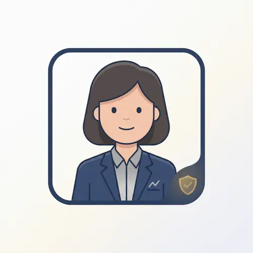 Professional AI Financial Assistant Icon