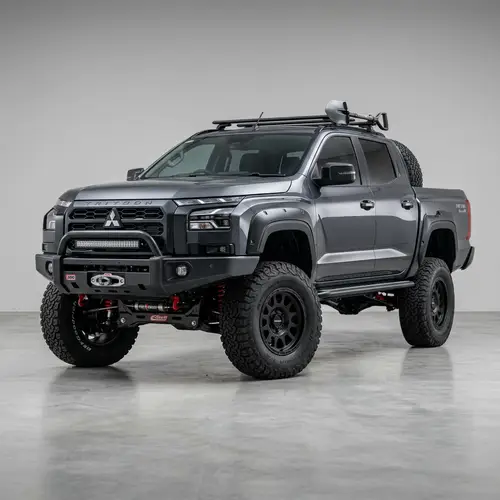 Lifted Mitsubishi Triton - Off-Road Ready Truck