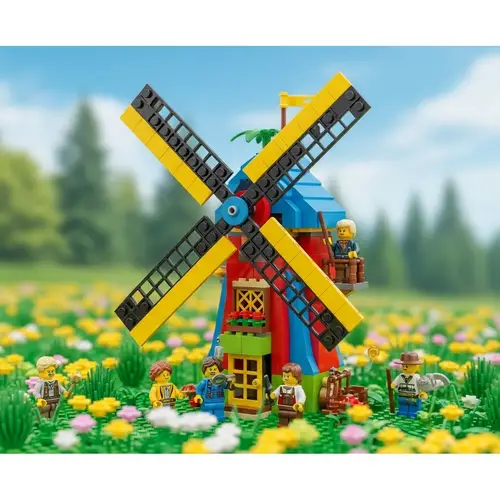 Windmill with LEGO: Build Your Dream